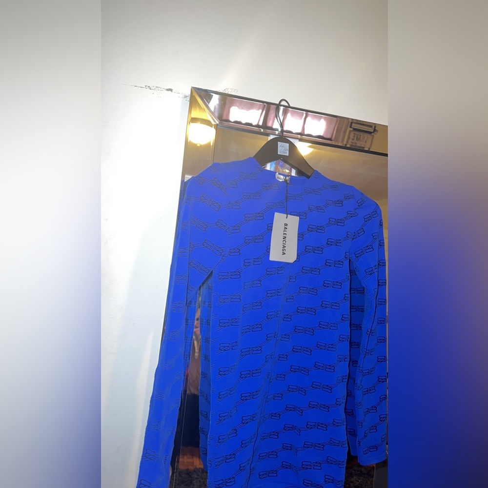 Blue Women’s Balenciaga Shirt